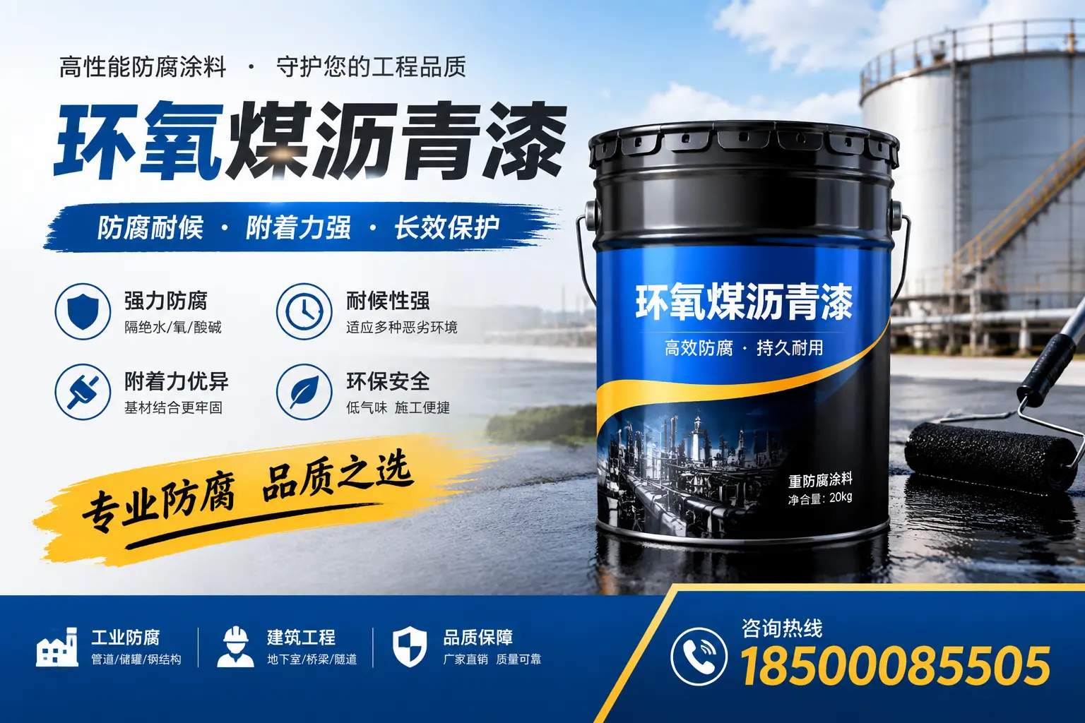 如何选择适合的环氧煤沥青漆?铜陵市场选型指南
